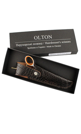 Olton Ножиці перукарські (сталь 40*13) довжина ріжучої частини 65 h13