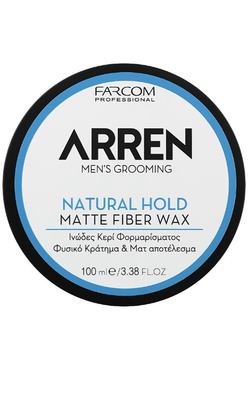 Arren Men`s Grooming Matte Fiber Wax Natural Hold Віск для укладання волосся - матовий