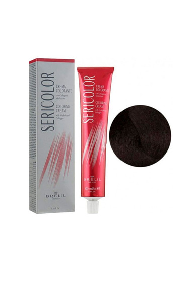 Brelil Sericolor Coloring Cream Фарба для волосся 4.38 - Chocolate Brown