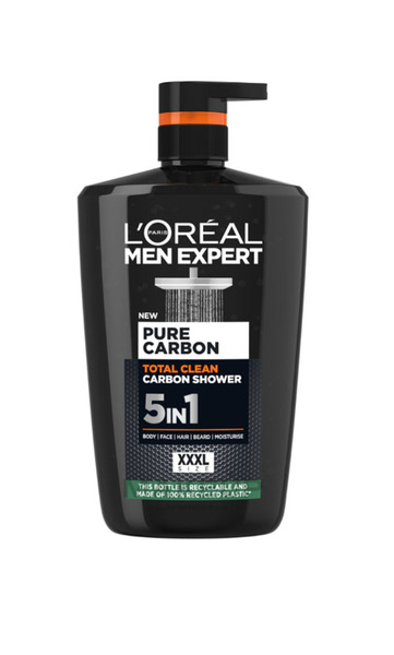 L`Oreal Paris Men Expert Total Clean Shower Gel Гель для душа 5 в 1