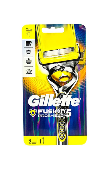 Gillette Станок для гоління чоловічий (Бритва) Proshield - 2 касети