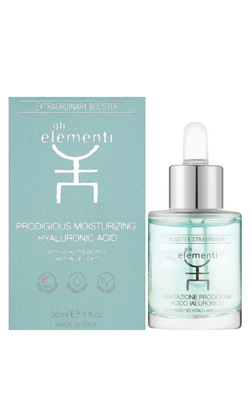 Gli Elementi Prodigious Moisturizing Hyaluronic Acid Сироватка для обличчя з гіалуроновою кислотою