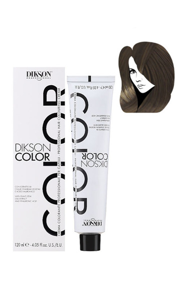 Dikson Professional Hair Colouring Cream Фарба для волосся 6.11 - темно-русявий з попелястим відтінком