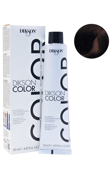 Dikson Professional Hair Colouring Cream Фарба для волосся 4.5 - темне червоне дерево