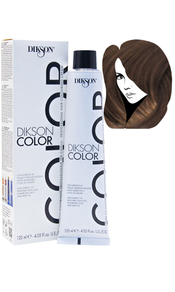 Dikson Professional Hair Colouring Cream Фарба для волосся 5.3 золотистий каштановий