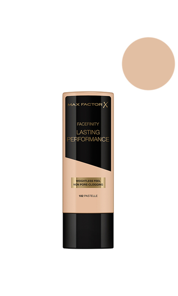 Max Factor Lasting Performance Суперстійкий тональний крем 102 Пастель