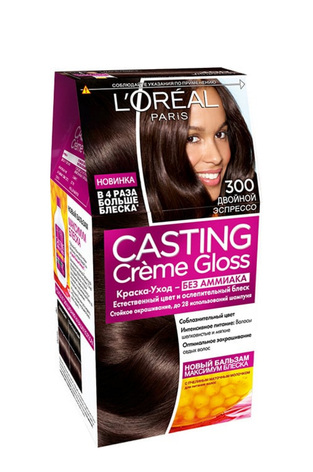 L`Oreal Paris Casting Creme Gloss Фарба для волосся 300 - Подвійний Еспресо