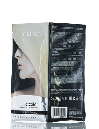 C:EHKO Color Cocktail Super Blond Блондувальний порошок без пилу