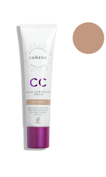 Lumene CC Color Correcting Cream SPF20 Тональний крем - Medium